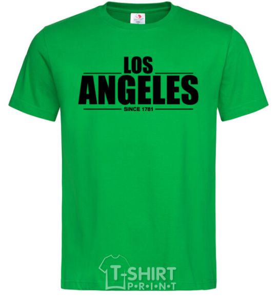 Men's T-Shirt Los Angeles since 1781 kelly-green фото