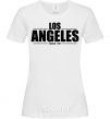 Women's T-shirt Los Angeles since 1781 White фото