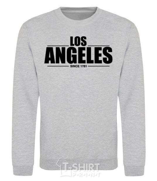 Sweatshirt Los Angeles since 1781 sport-grey фото