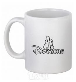 Ceramic mug LA White фото