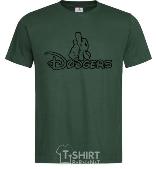 Men's T-Shirt LA Dodgers bottle-green фото