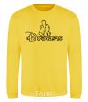 Sweatshirt LA Dodgers yellow фото