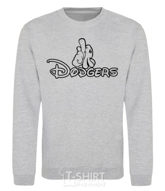 Sweatshirt LA Dodgers sport-grey фото