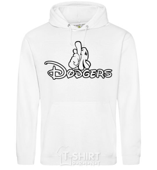Men`s hoodie LA Dodgers White фото