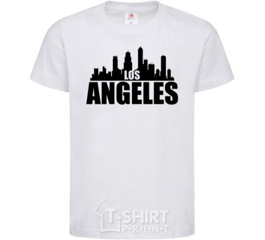 Детская футболка Los Angeles towers Белый фото