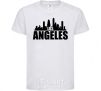 Kids T-shirt Los Angeles towers White фото