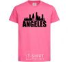 Детская футболка Los Angeles towers Ярко-розовый фото
