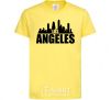 Kids T-shirt Los Angeles towers cornsilk фото
