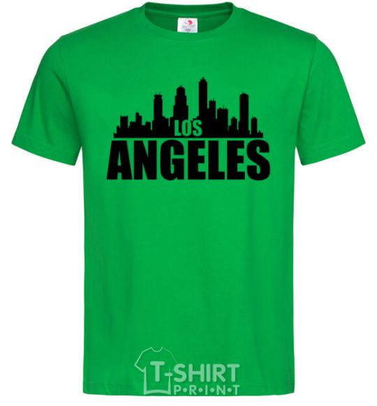 Men's T-Shirt Los Angeles towers kelly-green фото