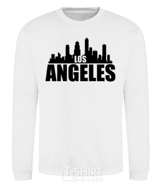 Sweatshirt Los Angeles towers White фото
