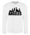 Sweatshirt Los Angeles towers White фото