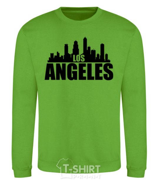 Sweatshirt Los Angeles towers orchid-green фото