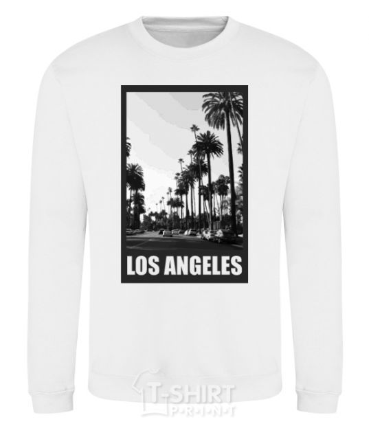 Sweatshirt Los Angeles photo White фото