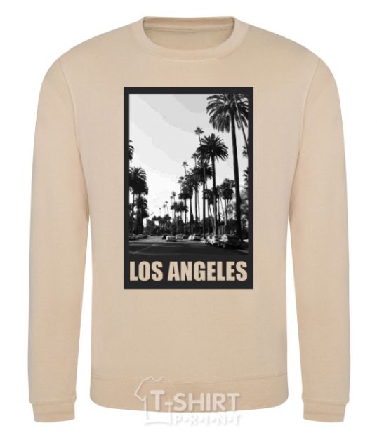 Sweatshirt Los Angeles photo sand фото