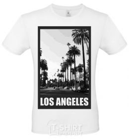 Men's T-Shirt LA White фото