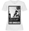 Women's T-shirt Los Angeles photo White фото