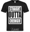 Men's T-Shirt Straight outta Chernigiv black фото