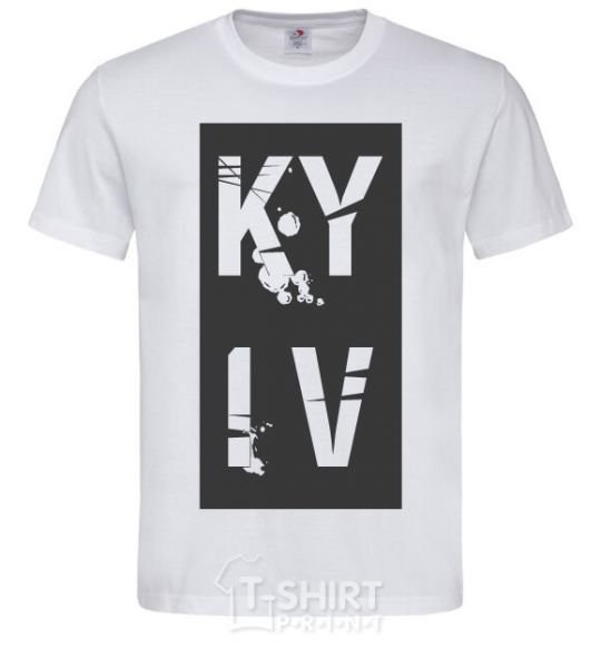 Men's T-Shirt KY IV White фото