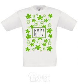 Kids T-shirt Kyїv White фото