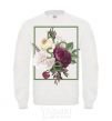 Sweatshirt Roses White фото