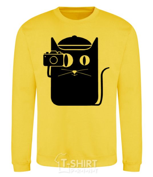 Sweatshirt Coto photo yellow фото