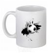 Ceramic mug Soccer sprinkles White фото