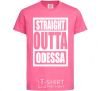 Kids T-shirt Straight outta Odessa heliconia фото