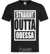 Men's T-Shirt Straight outta Odessa black фото