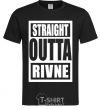 Men's T-Shirt Straight outta Rivne black фото
