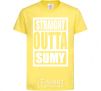 Детская футболка Straight outta Sumy Лимонный фото