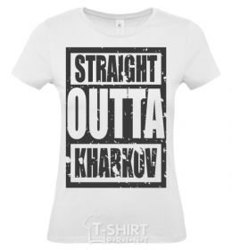Women's T-shirt Kharkiv is calling and i must go sky-blue фото