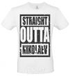 Men's T-Shirt Straight outta Nikolaev White фото