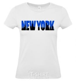 Women's T-shirt Statue of Liberty White фото