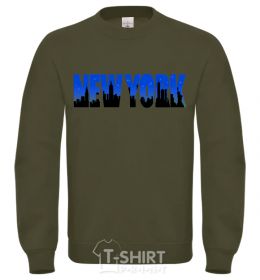 Sweatshirt New York night sand фото