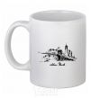 Ceramic mug New York bridge White фото