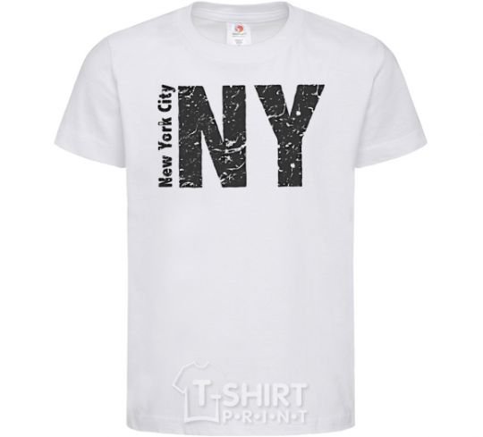 Kids T-shirt New York city White фото