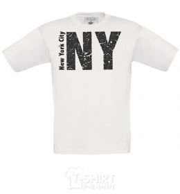 Kids T-shirt New York city White фото