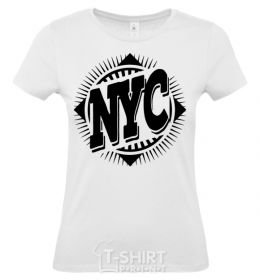 Women's T-shirt Statue of Liberty White фото