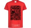 Kids T-shirt NY print red фото