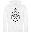 Men`s hoodie The Lion King V.1 White фото