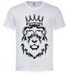 Мужская футболка Лев король V.1 Белый фото