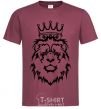Men's T-Shirt The Lion King V.1 burgundy фото