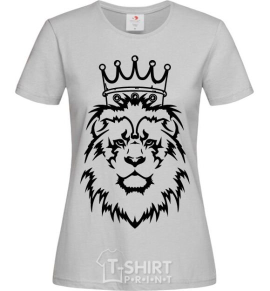 Women's T-shirt The Lion King V.1 grey фото