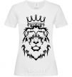 Женская футболка Лев король V.1 Белый фото
