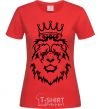 Women's T-shirt The Lion King V.1 red фото