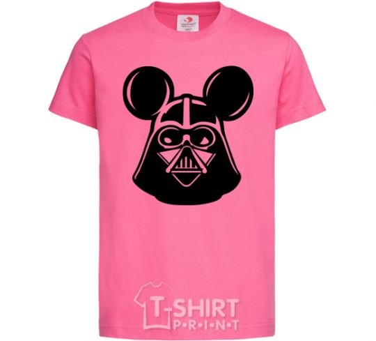 Kids T-shirt Darth Mouse heliconia фото