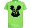 Kids T-shirt Darth Mouse orchid-green фото
