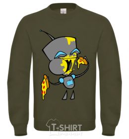 Sweatshirt PIZZA CAN'T BREAK MY HEART sand фото