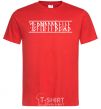 Men's T-Shirt Chernihivets red фото