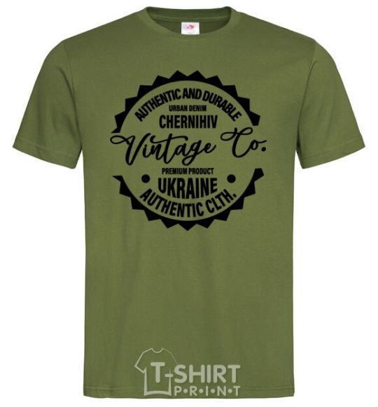 Men's T-Shirt Chernihiv Vintage Co millennial-khaki фото